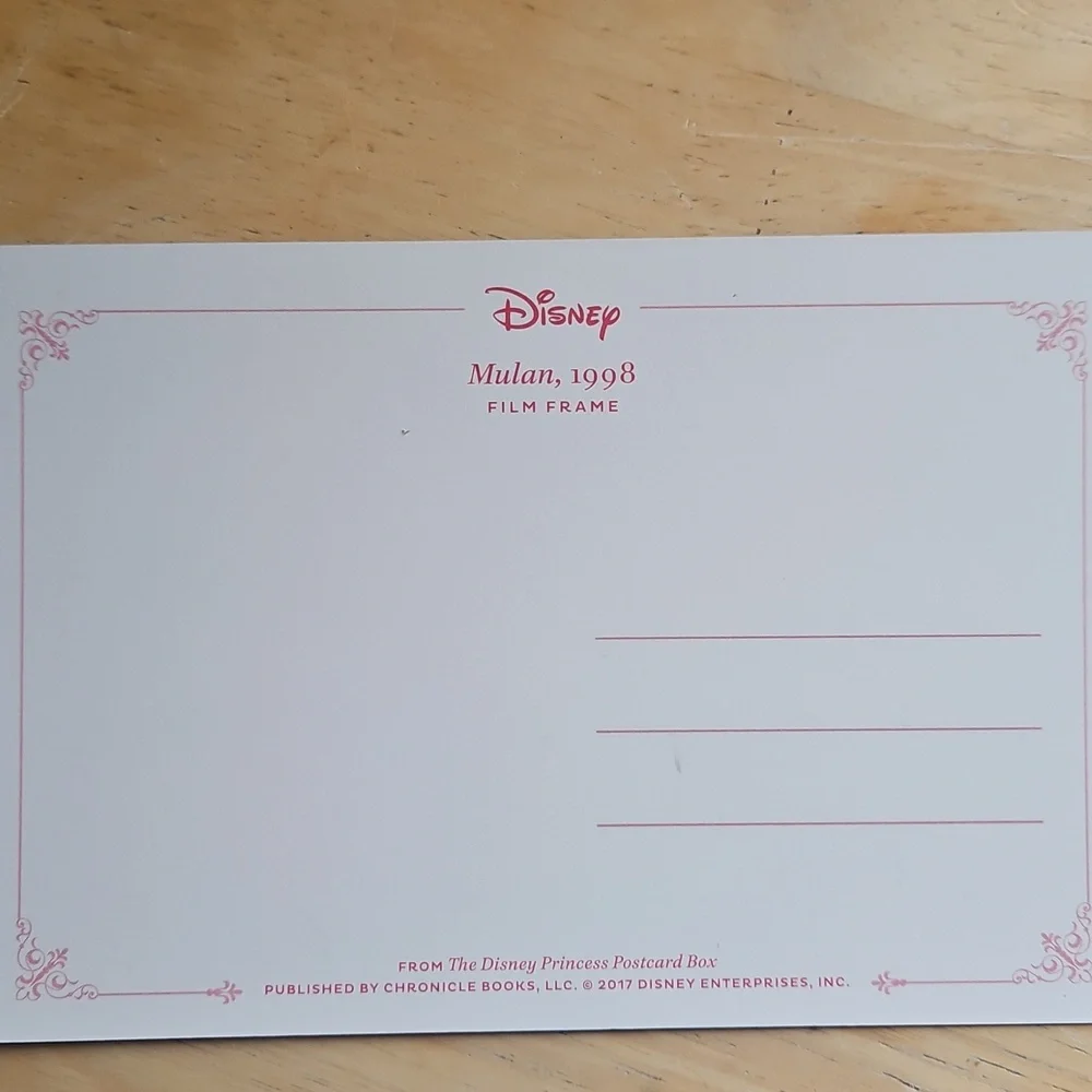 Disney Princess Postcards Pack